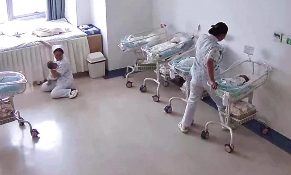 Νοσοκόμες προστατεύουν νεογέννητα την ώρα του μεγάλου σεισμού στη Μιανμάρ - Συγκλονιστικό βίντεο